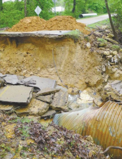 Failed Culvert Failed Culvert