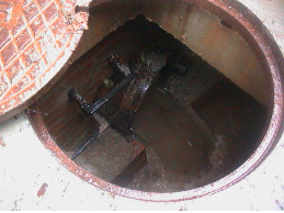 Sanitary Sewer System Manhole